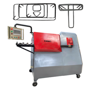 Dobladora automática de barras de refuerzo de acero inoxidable con componentes de núcleo de motor PLC para doblado de barras de acero - Product Image 1