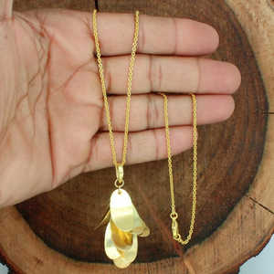 Venta al por mayor Casual Wear Latón chapado en oro y collar de aleación con cadenas de moda circón diamante perla-para fiestas y bodas - Product Image 1