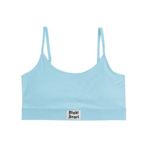 Soutien-gorge de sport rembourré côtelé réglable pour femmes Logo personnalisé Vêtements de sport de meilleure qualité à prix d'usine direct - Product Image 5