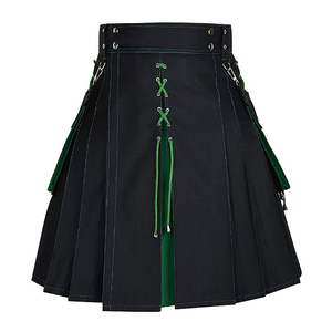 Kilts escoceses de bolsillo de nueva moda para Falda corta de hombre Kilt Práctico tradicional falda de hombre Kilt - Product Image 3