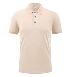 Polo de golf de secado rápido al por mayor, Polo de manga corta para hombre, Polo básico ajustado informal, Polo de golf de poliéster sólido - Product Image 2