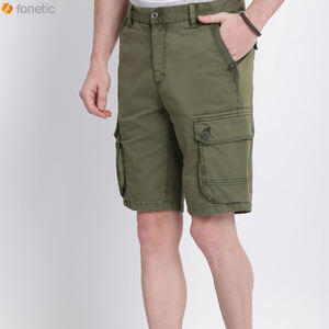 Short Cargo professionnel de haute qualité taille moyenne pour hommes meilleur Design coton léger solide motif toile Style décontracté - Product Image 6