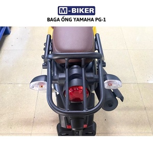 Portaequipajes Yamaha PG-1 de Acero Inoxidable con Diseño Cyberpunk para Bolsas Traseras y Laterales en Motocicletas - Product Image 3