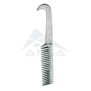 Recién llegado, brocas de caballo de acero inoxidable OEM, peine de curry de Grado Profesional, cuerpo de cola de Melena, cuidado equino duradero, Color personalizado - Product Image 3