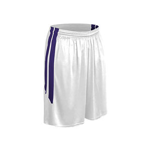 Haut de basket-ball en maille de polyester à sublimation EmbroideryLogo Design personnalisé Short de basket-ball pour homme Quick Dry Laker - Product Image 5
