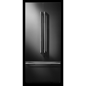 Réfrigérateur encastrable à portes françaises électrique de 36 pouces, 20,81 pi³ Machine à glaçons automatique filtrante à capacité totale, Fresh Flow Air US - Product Image 4