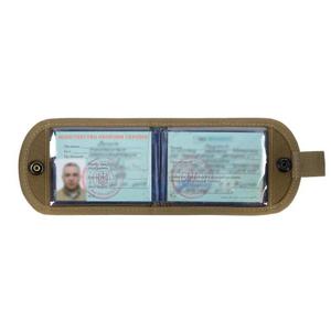 Funda Protectora para Tarjeta de Identificación y Porta Credenciales de Nailon Opaco con Protección Contra la Humedad, Color Coyote Marrón y Negro, P1G - Product Image 4