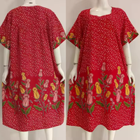 Vestido Batik informal para mujer, vestido tradicional indonesio, cómodo de usar a diario