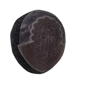 Peluca de Cabello Humano Q6 Yaki para Hombre, Tupé de Cabello Virgen Remy con Trama Única, Rizo Naturalizador Bangladash, Extensión de Cabello con Gorro Remi - Product Image 2