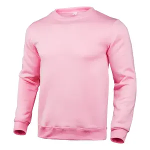 Custom Logo Sweat Shirts 300Gsm Cheap Plain Men's Sweatshirts Blank Crewneck 100% Cotton