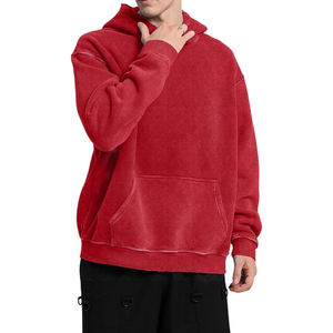 2025 100% sweats à capuche en coton épais épais hiver polaire surdimensionné hommes sweats à capuche pour vente en ligne à prix raisonnable - Product Image 6