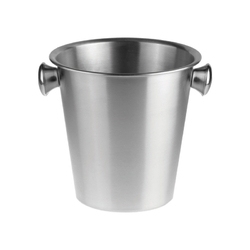 Best Selling Double-Walled Stainless Steel Ice Bucket Carrying Handle Tongs Custom Price Wine Party Drink <b>Cooler</b> for Restaurants - Product Image 3
