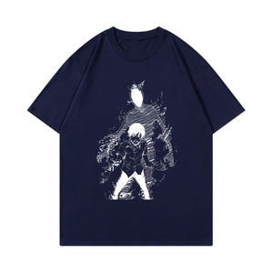 Camiseta de talla grande de alta calidad para hombre, Camiseta lisa de algodón 100% de manga corta con cuello redondo y estampado personalizado para hombre - Product Image 6