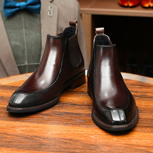 Zapatos Oxford de Cuero Vacuno de Primera Calidad con Tacón Acolchado y Diseño Antideslizante, Zapatos de Vestir para Caballeros - Product Image 4
