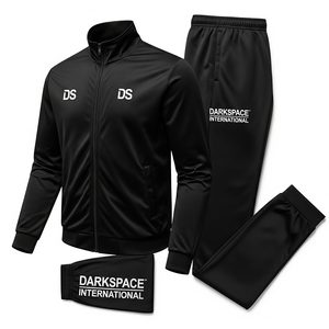 Ensembles personnalisables pour hommes, collection automne 2025, sport décontracté, respirants, en polaire polyester, sans coutures, couleur unie, 340g, imprimés par transfert thermique - Product Image 4