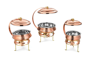 ING Internacional-platos de acero inoxidable, calentador de comida para fiestas, juego de buffet de alta calidad - Product Image 5