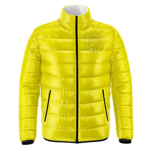 Veste bomber matelassée surdimensionnée pour homme, style streetwear, col montant, logo personnalisé, couleur personnalisée, chaude pour l'hiver - Product Image 1