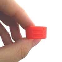 Anneau d'enfant en caoutchouc coloré Anneaux de mariage en silicone personnalisés
