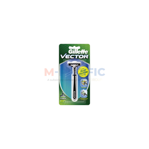 Maquinilla de Afeitar Gillette Vector de Doble Hoja y Repuestos, Paquete Múltiple, Origen Vietnam - Product Image 1