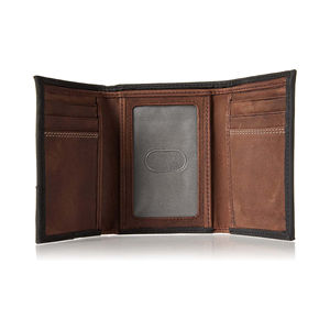 กระเป๋าสตางค์หนังสำหรับผู้ชายคุณภาพระดับพรีเมี่ยมให้ผลกระทบสูงมีคุณสมบัติการออกแบบที่กำหนดเองได้ราคาที่ดีที่สุดแบบเปิดโล่งกระเป๋าสตางค์ขายดี - Product Image 6