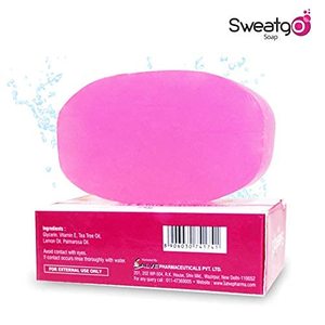 El jabón de baño corporal antitranspirante, astringente y antibacterial Sweatgo controla la sudoración, el mal olor corporal, la fragancia fresca, el - Product Image 3