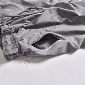 Imperméable léger Polyester Nylon polaire coupe-vent chaud hiver vêtements de sport avec fermeture à glissière haute quantité minimale de commande 100 pièces OEM pris en charge - Product Image 3