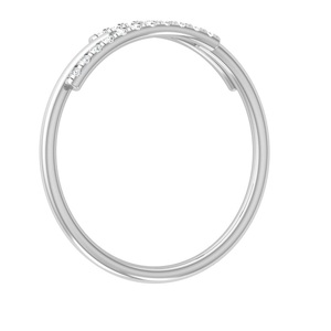 Bague de fiançailles de laboratoire certifiée Lab pour femmes Collection IGI & Ingemco Certified Diamond Ring in India Prix de gros - Product Image 3
