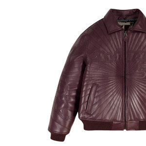 Chaqueta de Invierno Premium para Mujer Avirex, Cuero Genuino, Resistente al Viento e Impermeable, Tinte Liso, Todas las Tallas Disponibles - Product Image 3