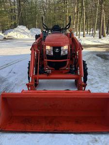 Tractor de ruedas usado KUBOTA L4060 para agricultura, 73 horas, garantía de transmisión, incluye motor, bomba de engranajes y cojinetes, en venta. - Product Image 2