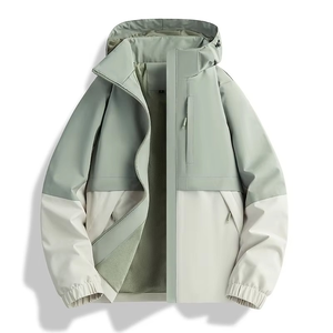 Nouveau personnalisé hommes femmes automne hiver manteau coupe-vent imperméable Sports de plein air loisirs vêtements décontracté simple-coup d'assaut - Product Image 5