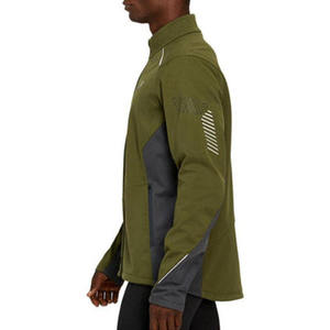 Chaqueta de invierno unisex Lite Show para hombre, de alta calidad, ecológica, ajustada, con cuello levantado, que absorbe la humedad, color verde - Product Image 2