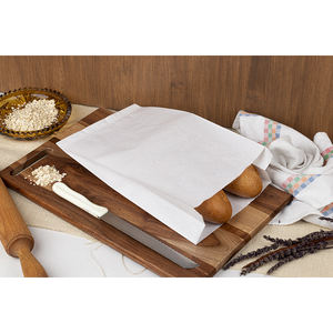 Sacchetti per alimenti bianchi 7x32 cm in carta professionale, 1000 pezzi, B2B - Product Image 1