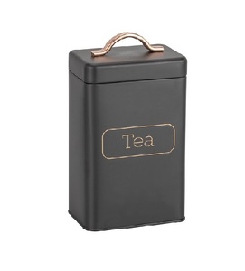 Recipiente de metal con acabado antiguo de cobre clásico más vendido, Café en relieve, Color cobre, tamaños personalizados, cajas de Metal a granel - Product Image 2