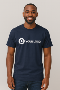 T-shirt 100% coton pour hommes T-shirt personnalisé avec impression bouffée de logo T-shirt unisexe à manches courtes pour hommes et femmes - Product Image 3