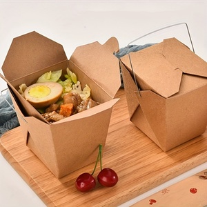 Dùng một lần phân hủy sinh học thực phẩm Hộp bao bì ăn trưa Sushi hộp hình dạng tùy chỉnh với devided bộ phận thực phẩm gói - Product Image 3