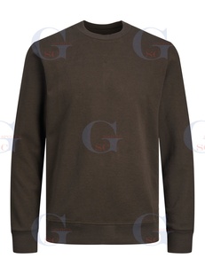 Sudaderas de lana cálidas con cuello redondo para hombre de alta calidad, diseño de logotipo de marca personalizado a la venta, Top para la temporada de invierno - Product Image 4