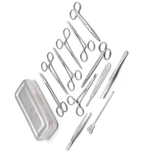 Navel NSL-HZ-2368 Juego de 13 Piezas de Instrumentos para Implantes Dentales y Cirugía Menor, Certificado CE Clase I, Herramientas Manuales con 3 Años de Garantía - Product Image 6
