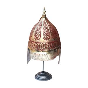 Nuevo Casco Islámico Elegante Hecho a Mano de Acero al Carbono con Línea de Latón para Disfraz de Defensa, Casco de Edge Knives - Product Image 6