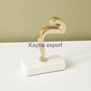 Sculpture d'arbre en aluminium de forme irrégulière au design scandinave élégant, décoration de Noël artisanale, sculpture en métal écologique - Product Image 5