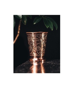 Vidrio de lujo de cobre con poder curativo de forma pura y profundidad cultural hecho para auténticas experiencias de estilo de vida indio - Product Image 3