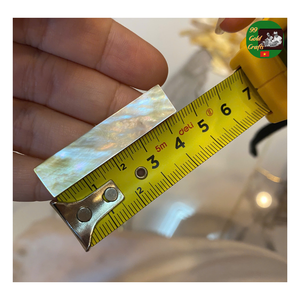 Feuille d'incrustation de nacre, feuille d'incrustation de nacre naturelle, feuille d'incrustation décorative de nacre pour décoration murale - Product Image 3