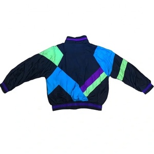เสื้อแจ็คเก็ตกันลมแบบมีซิป สีสันตัดกัน สไตล์ลำลองและเป็นทางการ กันน้ำ แห้งเร็ว ระบายอากาศได้ดี - Product Image 5