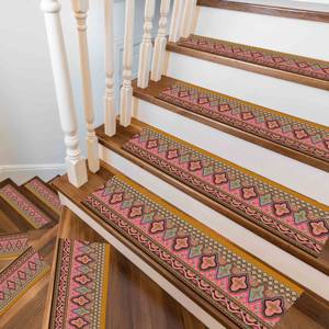 Alfombra con Estampado de Flores: Diseño Kilim Moderno para Escaleras Fáciles de Limpiar, Goblen - Product Image 5