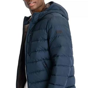 Abrigos gruesos de burbujas para exteriores de invierno al por mayor de alta calidad, chaquetas acolchadas para hombre con logotipo personalizado con capucha, chaquetas para hombre de calle principal - Product Image 3