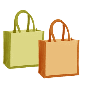 Sac fourre-tout en jute de haute qualité Motif personnalisé Style de mode Bon prix d'impression Fabriqué en Inde pour un usage quotidien - Product Image 3