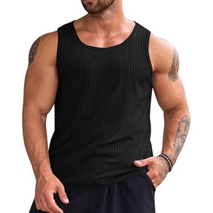 Camisetas sin mangas para hombre de 100% algodón al por mayor, chaleco de culturismo informal, camisetas sin mangas transpirables de alta calidad fabricadas por Dress Sports - Product Image 1