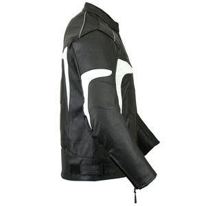 Vente en gros Veste en cuir de moto de qualité supérieure tout nouveau design personnalisé pour les motos et les courses automobiles avec service OEM - Product Image 6