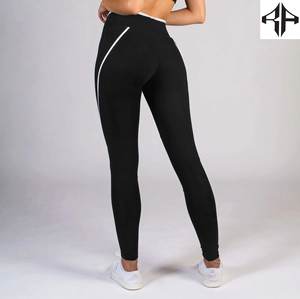 Último modelo de mallas de cintura alta para mujer hechas en fábrica sin costuras transpirables 100% algodón ajustable nueva llegada mallas de mujer - Product Image 2