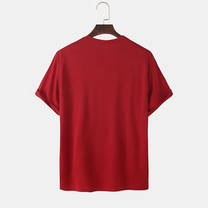 Camiseta informal de manga corta con cuello redondo para hombre, nueva colección con estampado de colores a la moda de verano - Product Image 5