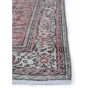 Alfombra de Lana Anudada a Mano de Gran Tamaño, Estilo Vintage, Pae-376, Patrón Floral Rojo Naranja, para Sala de Estar, Pasillo, Rectangular, para Adolescentes - Product Image 4